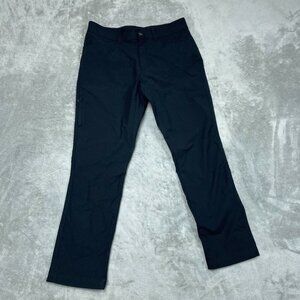 Kirkland Signature Mens Black Pants 32x29 Nylon Blend a0814